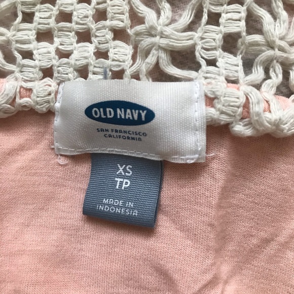 Cute Old Navy Lace Back Top - Picture 2 of 4